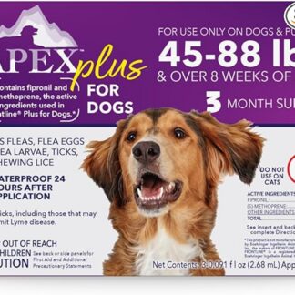 Dog Flea & Tick Topical Treatment 45–88 lb