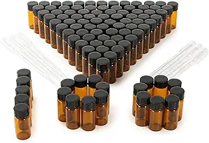 Amber Prescription Vials 13 Dram