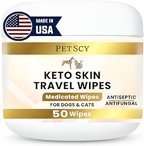 Antifungal & Antibacterial Pet Wipes
