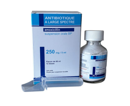 Amoxicillin 250 mg/5 mL Suspension