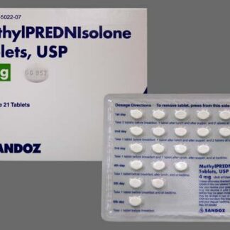 Methylprednisolone 4 mg Dose Pack