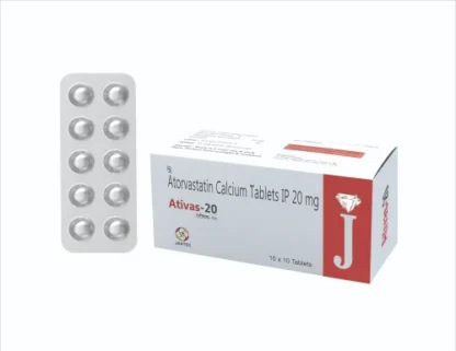 Atorvastatin 20 mg Tablets