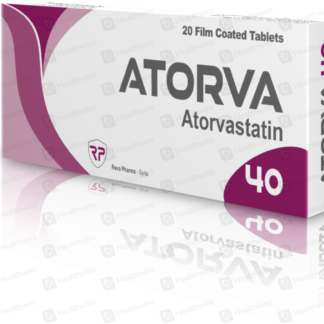 Atorvastatin 40 mg Tablets